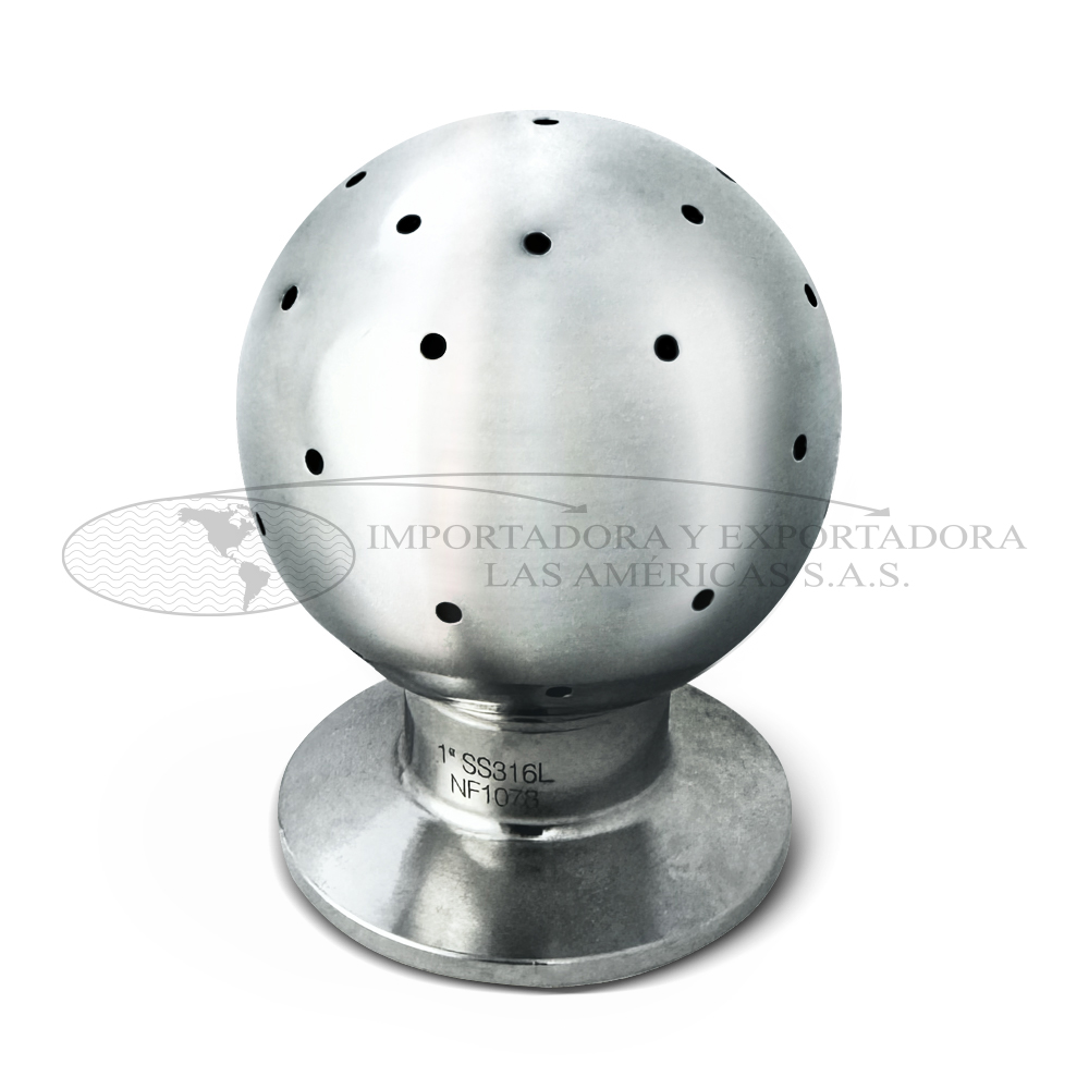 Bola Aspersora Acero Inoxidable Clamp Bogotá Spray Ball