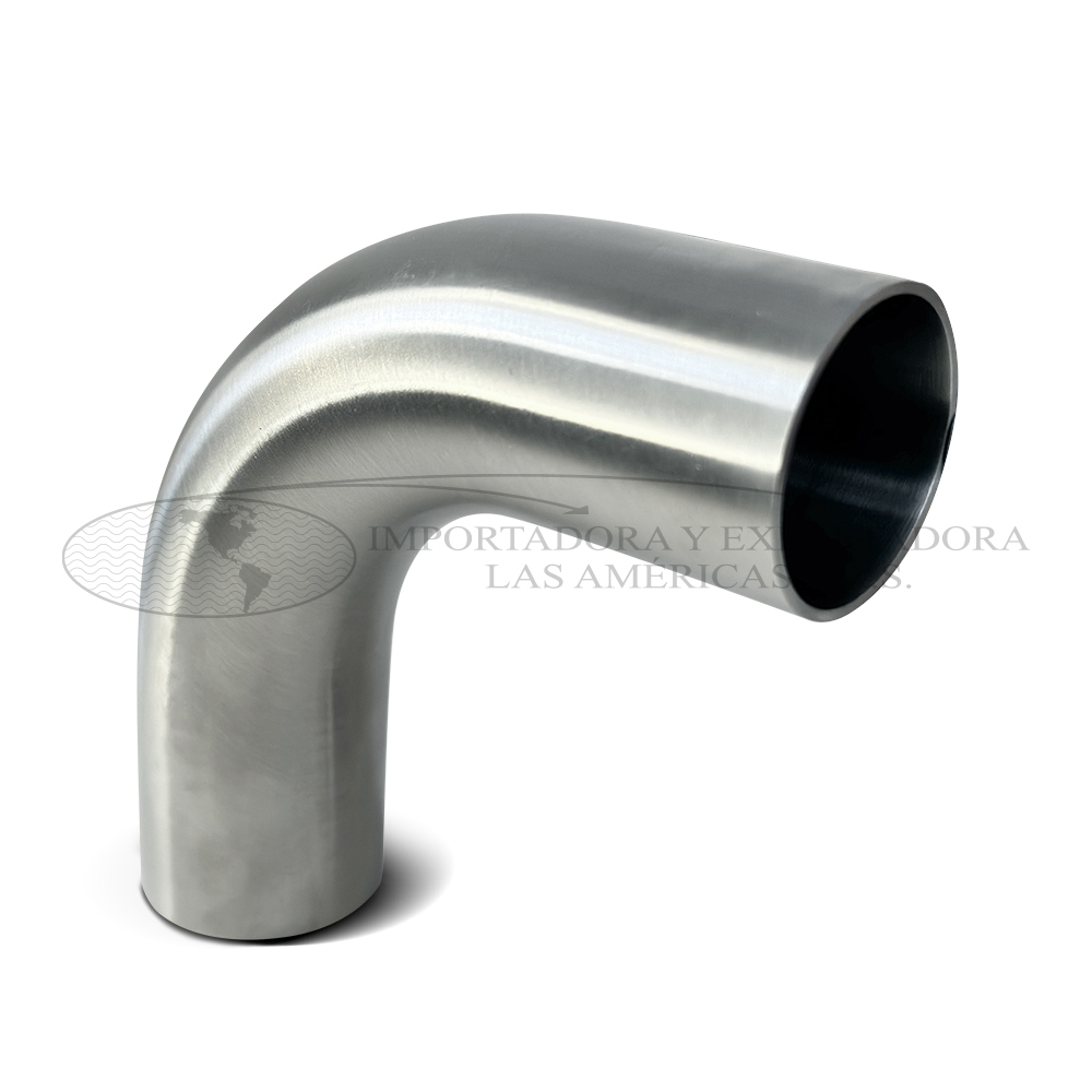 Codo 90° Acero Inoxidable Norma Bpe Electropulido