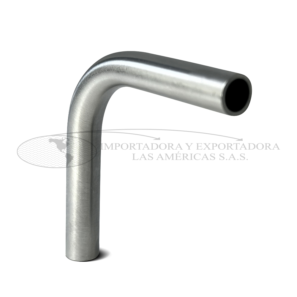 Codo 90° Acero Inoxidable Norma BPE Electropulido Sanitario