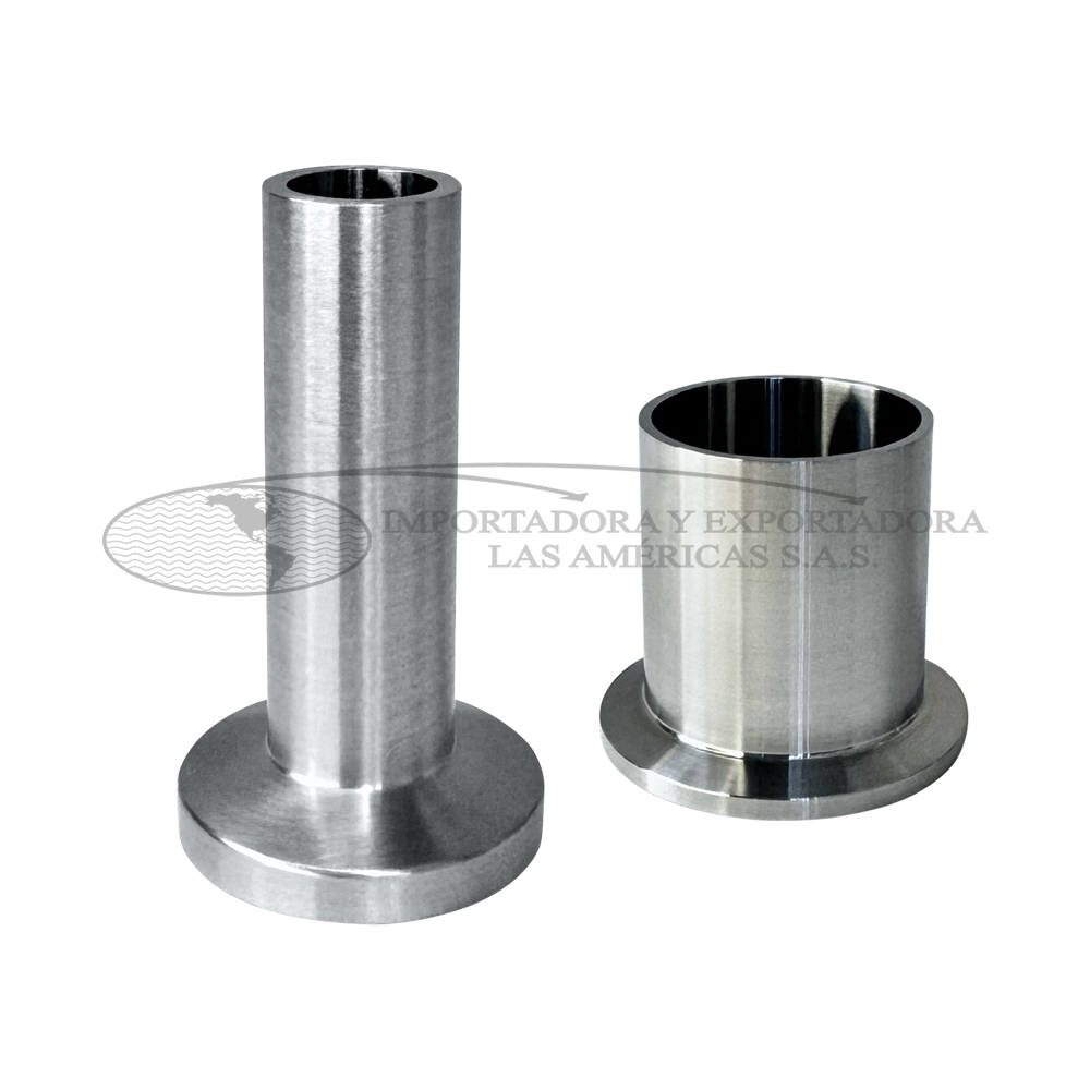 Ferrula Larga Acero Inoxidable Norma BPE Electropulido Unión Tubería