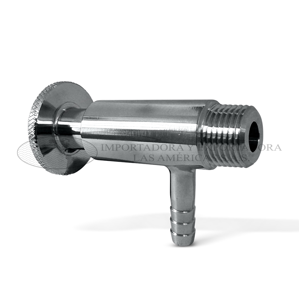 Grifo Tomamuestra Acero Inoxidable NPT AISI 304 316 Tubería Válvula