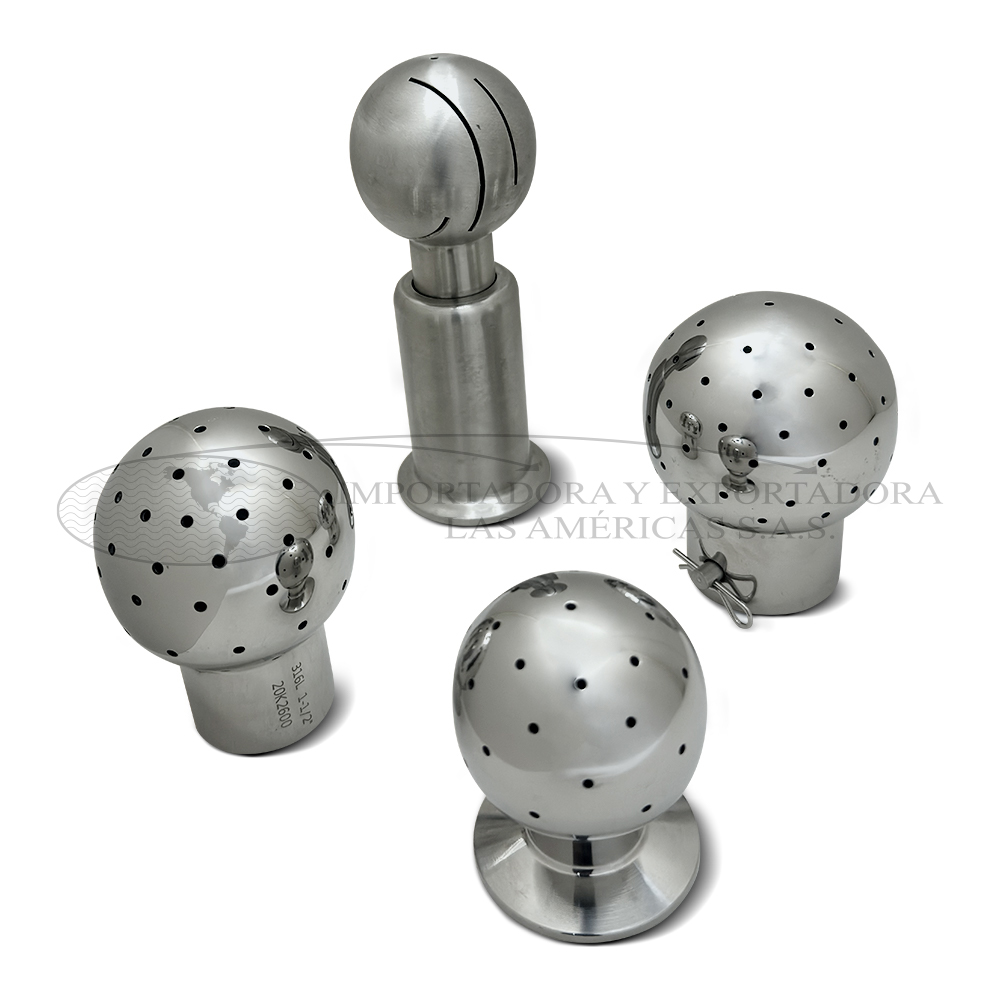 Bola aspersora Clamp Acero inoxidable Soldar