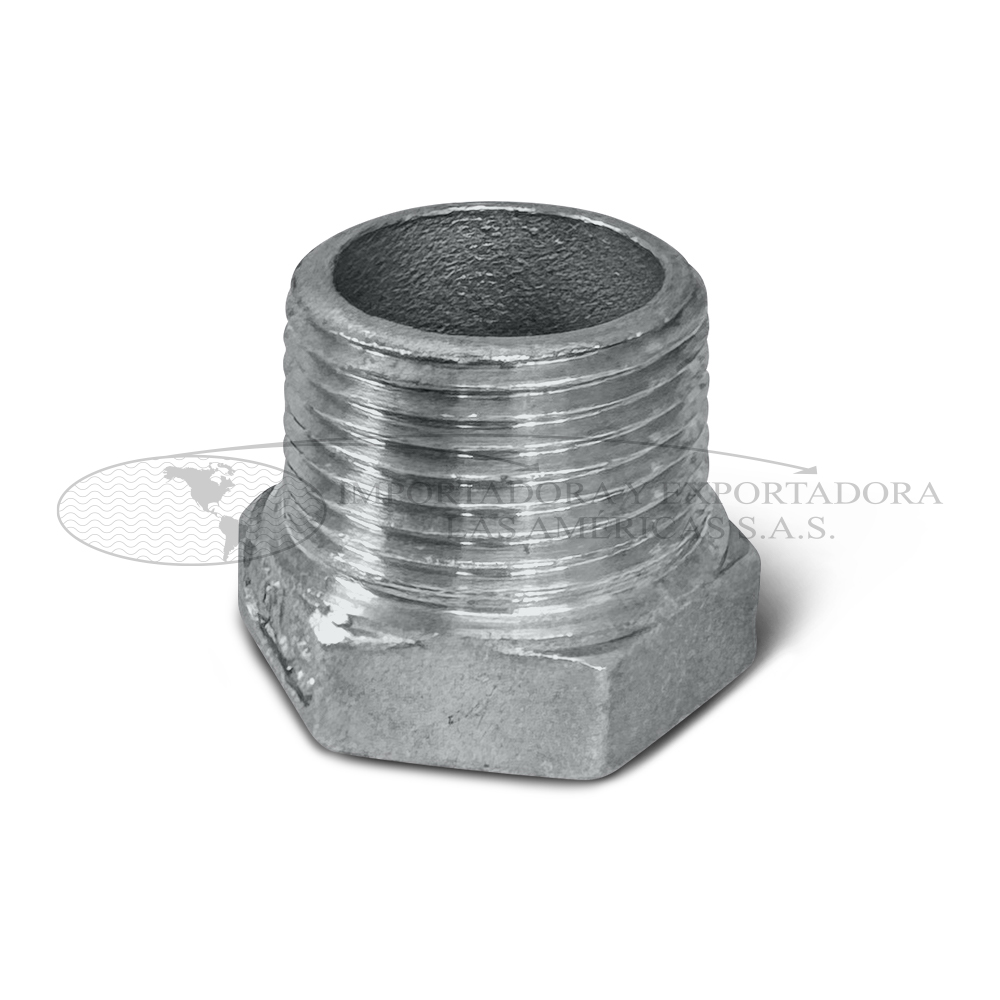 Red Budhing Hex Acero Inoxidable X 150 Lb NPT