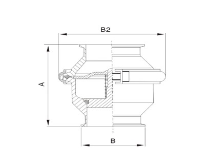 Válvula de Retención Cheque Clamp