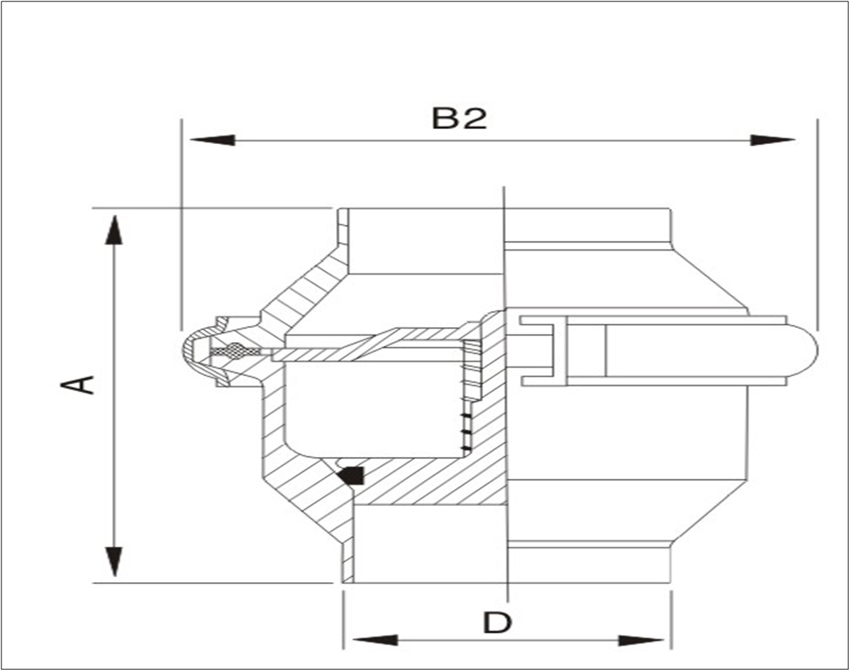 Válvula  retención cheque soldar