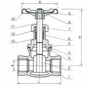 VALVULA TIPO CORTINA
