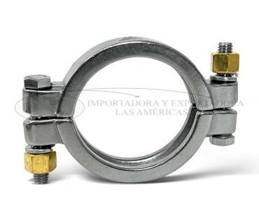 Abrazadera Presión Acero Inoxidable Clamp para Ferrula