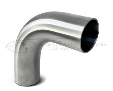 Codo 90° Acero Inoxidable Norma Bpe Electropulido