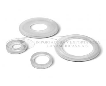 Empaque Silicona para Ferrula en Acero Inoxidable Bogotá Colombia