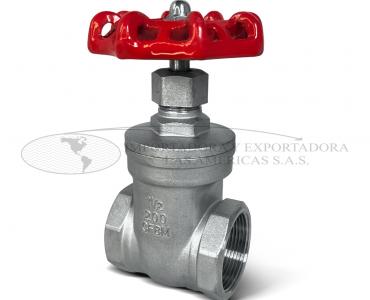 Válvula Cortina Acero Inoxidable X 200 Lb NPT Tubería 