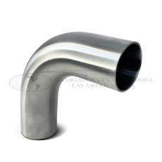 Codo 90° Acero Inoxidable Norma Bpe Electropulido
