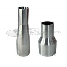 Cono Red Acero Inoxidable Norma BPE Electropulido Copa