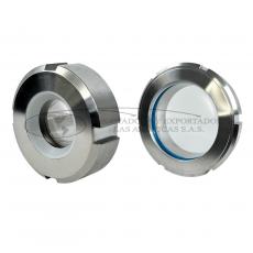 Visor Mirilla Acero Inoxidable Plano Sencillo Tubería