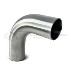 Codo 90° Acero Inoxidable Norma Bpe Electropulido