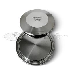 Tapón Ciego Acero Inoxidable Clamp Sanitario Accesorio