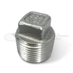 Tapón Macho Acero Inoxidable X 150 Lb NPT